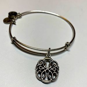 3/$15 Alex and Ani Path of Life silver tone bracelet